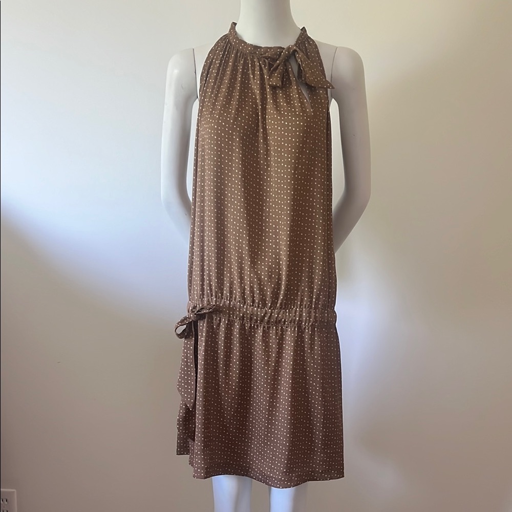 United Colors Of Benetton Brown Mini Dress Size M